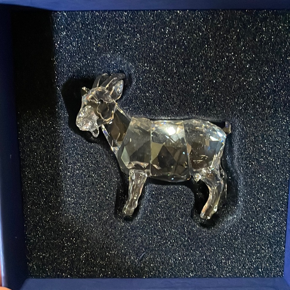 Goat Swarovski figurine